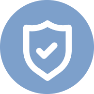 Shield with checkmark icon